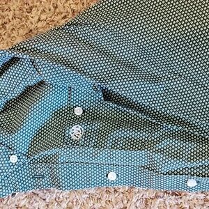 Wrangler green boys button up